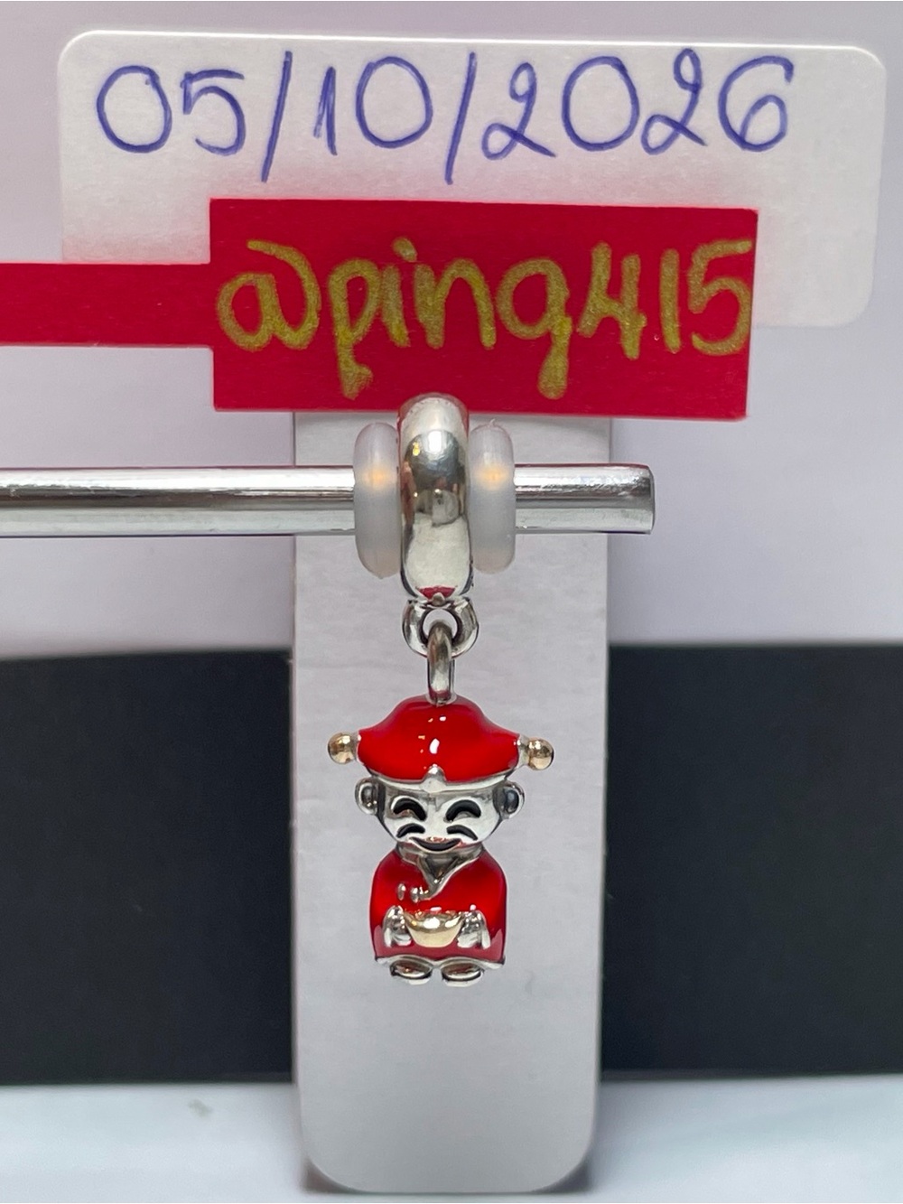 Pandora Chinese God of Wealth Dangle Charm